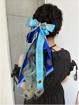 スタジオカラー(Studio Color) 編み込みサイドポニー