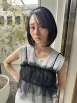 リジェール 鶴舞店 ボブ×シースルーレイヤー