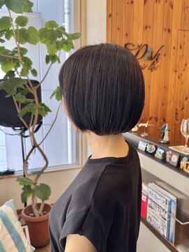 ディッシュ 五反田(dish) ふんわりボリューム ショートボブ/五反田美容室