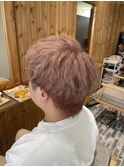 ピンクベージュカラー