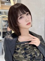 ロンドリメゾン 原宿(Lond re Maison.)&nbsp;暗めカラー/ボブ/顔周り/前髪/レイヤー/髪質改善/縮毛矯正/原宿