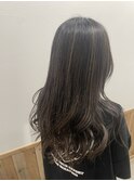 白髪ぼかしハイライトカラー