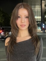 ソレイユトウキョウシブヤ(SOLEIL TOKYO shibuya) ロングレイヤーウルフレイヤーブリーチ透明感ブラウン