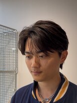 ブラック(BLACK) ナチュラルセンターパート