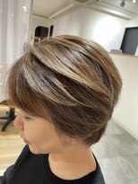 パプスドコワフュール 甲子園口店(Pap's de coiffeur)&nbsp;西宮美容室/甲子園口美容室/パプス甲子園口/お白髪ぼかし