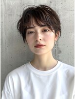 赤れんがアネックス(ANNEX)&nbsp;前髪イメチェン大人ショート◎30代40代50代60代室蘭美容室
