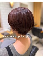 フープ 川越(hoop)&nbsp;イエベにおすすめオレンジベージュ骨格に合わせたショート/ボブ