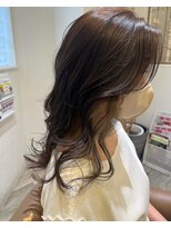 レガーメ(hair make Legame.) インナーカラー/巻き髪