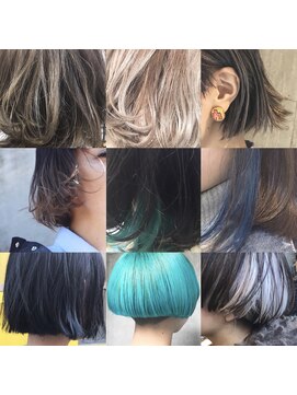 ビビト(bibito) bibito お客様 デザインカラー ブルーアッシュ