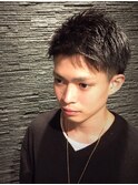 爽やかツーブロックショート【HIRO GINZA御茶ノ水店】＜理容室＞