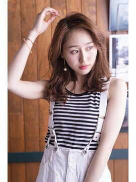 オリーブフォーヘアー(olive For hair) かきあげ×大人かわいいとろみロング【olive for hair】