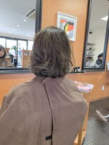 ヘアーサロン デペント(HAIR SALON Depend)&nbsp;エメラルド　グレーアッシュカラー