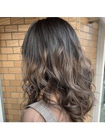 ヘアーメイク Y-21 久地店(HAIR MAKE Y-21) バレイヤージュカラー