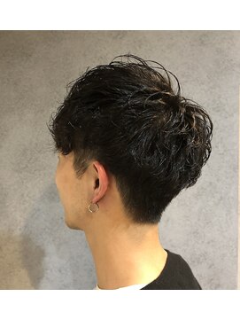 ヘアサロンエムフィス 池袋東口(HAIR SALON M Fe's) 外ハネボブ/アッシュブラウン/ネオウルフ/デザインカラー