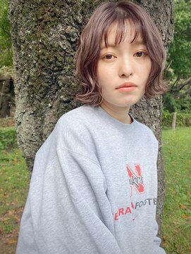 アジュール(hair&make AZURE) 切りっぱなしボブ