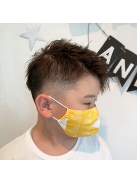 ヘアーアンドネイルフォレスト(Hair&Nail FOREST.) キッズパーマスタイル