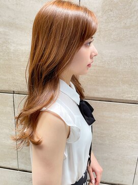 マイラ 銀座(myla) 田村】マロンベージュ/かきあげロング/Aラインボブ20代30代/韓国