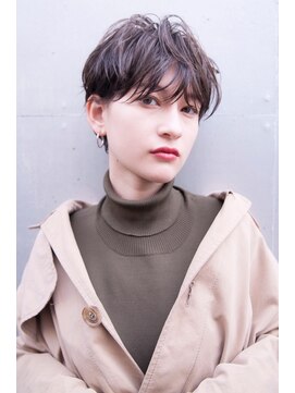 エイミー(Aimee) Aimee ハンサムショート×グレージュ