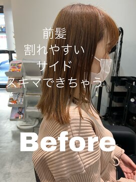 スイート ヘアデザイン(Suite HAIR DESIGN) 大人かわいい☆小顔見せ♪ひし形サイドバングマッシュウルフ