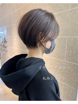 サンドシーン(sand scene) ＠thisiskaito [原宿表参道駅/ショコラベージュ/ボブルフ/カール