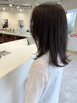 ピシェ ヘア デザイン(Piche hair design) 外ハネワンレンスタイル