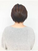 30代40代50代/グラデーションショート/ショートカット/白髪染め