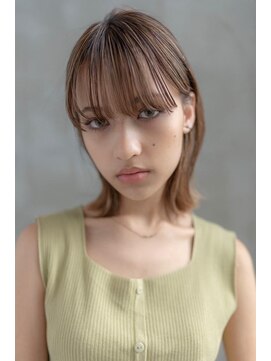 エースハバナ 渋谷(1 HAVANA) ヌーディカラー/小顔ヘア/大人ボブ/切りっぱなしボブ