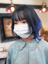 ボアップ 京橋店(boappu)&nbsp;＃ブルーカラー＃レイヤーカット