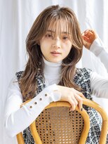 アフロート ギンザ(AFLOAT GINZA)&nbsp;【白川】20代30代40代シースルーバングミルクチョコレート23.2.9