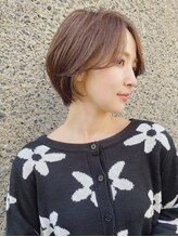 ネオリーブ アンド 渋谷店(Neolive &) イメチェン/ホワイトブロンド/外ハネボブ/美髪/ワイドバング