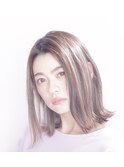 20代30代40代50代/前髪/マチルダボブ/インナーグレージュ/銀座