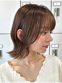 30代40代大人女性/前髪ありショートボブ/ショートヘア/髪質改善