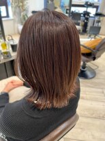 ユーフォリア 銀座本店(Euphoria)&nbsp;外ハネボブ　艶感　30代40代　ベージュ　TOKIOトリートメント