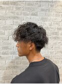 波打ち系パーマ