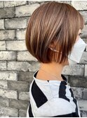 切りっぱなしボブ/エアリーロング/美髪/ピンクブラウン[船橋駅]