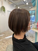 ソラ(SORA)&nbsp;自然な丸み・手櫛で決まる-《ショート×髪質改善美髪縮毛矯正》