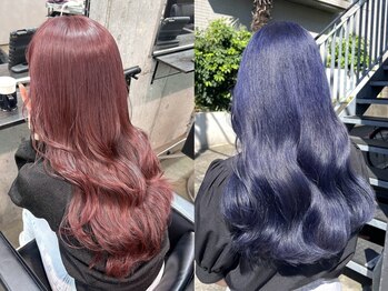 ラス トーキョー(LAS TOKYO)の写真/ケアとカラーのどちらも叶う☆髪の傷みをケアしながら理想の色味に！誰かに会いたくなるヘアになれる♪