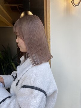 リフル 八王子(RIFULL) ハイライト　レイヤー ショートヘア　ボブ　くびれレイヤー