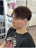 ツイストスパイラルパーマ/札幌メンズショート/札幌メンズパーマ