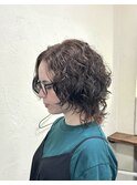 ミディアムシャグヘアー