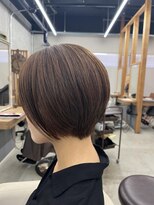 ユッカ エルア 武庫之荘南口(YUCCA elua)&nbsp;Yucca角床オススメショートボブ