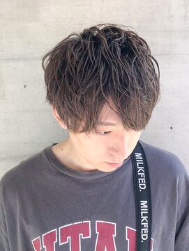 アース 大井町店(HAIR & MAKE EARTH) 20代30代メンズツイストパーマ束感オシャレ感