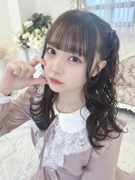 リルミー(Lilme) AKB48 佐藤美波ちゃん リボンハーフツイン *Lilme ひめ*