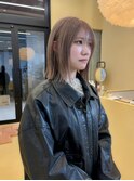 似合わせカットボブ小顔カットグレージュミルクティ