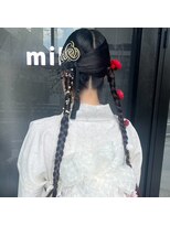 ミル(1001 mille)&nbsp;卒業式アレンジ/卒業式ヘアセット/成人式ヘアセット/成人式着付