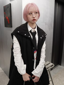 ペレ 梅田(PELE) 黒髪/ボブルフ/ネビージュ/小顔/ワンレン/梅田/髪質改善/前髪