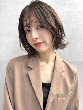 ミンクス 銀座店(MINX) 【MINX】似合わせ小顔レイヤーボブウルフ_銀座/髪質改善