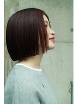 オーイット(ooit)&nbsp;＊ぱっつんボブ×暖色カラー＊