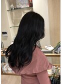 透明感up艶々ブルーブラック