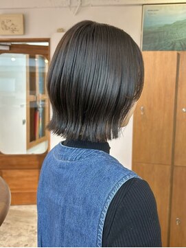 エニエンメイクス 立川(ENIEN MAKE'S) ぼぶ/切りっぱなしボブ/ブラウンカラー